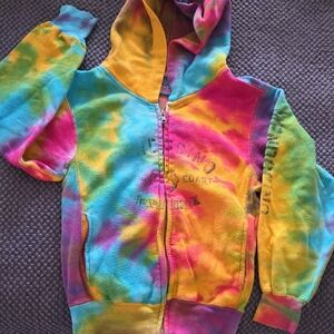 Colorful Tie-Dye Kids Hoodie